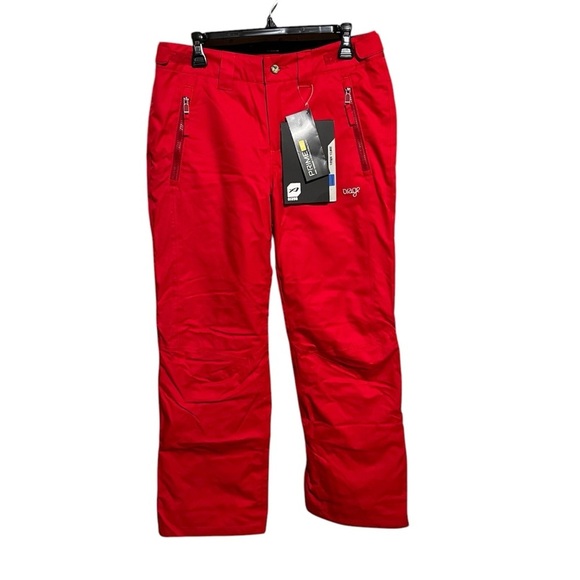 ORAGE King Keyser Alva Red Insulated Prime 10 Snowboard Snow Ski Pants Sz M - Picture 1 of 12